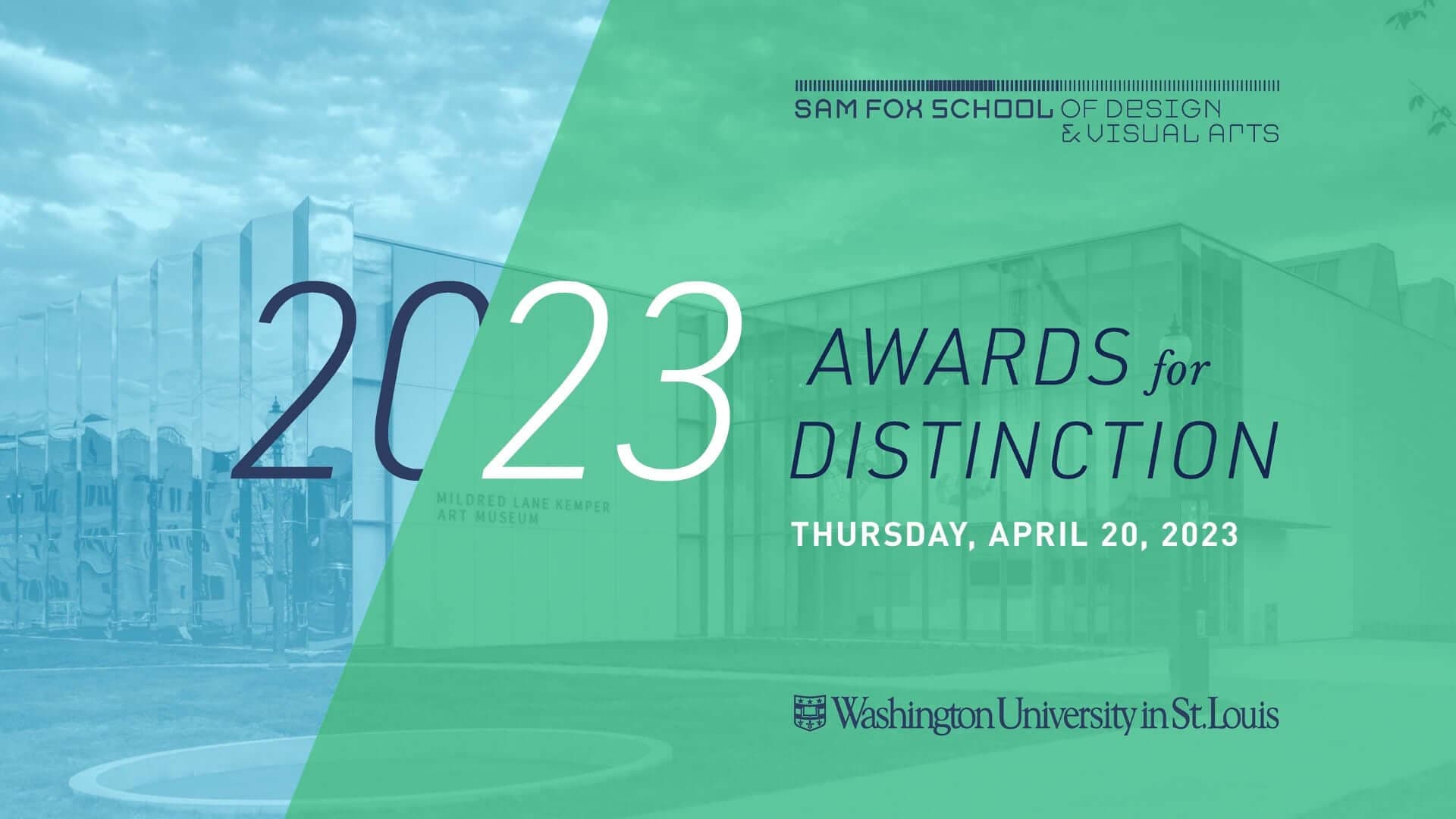 Sam Fox School Sam Fox School Awards of Distinction 2023